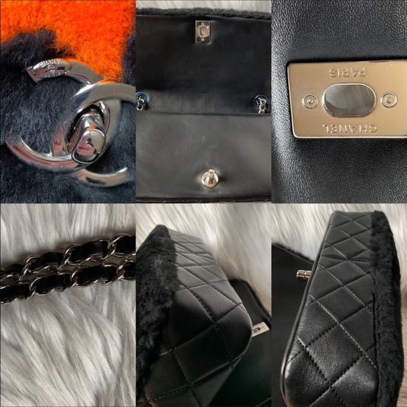 Chanel Limited Edition Patchwork Shearling FlapBag - Picture 12 of 16